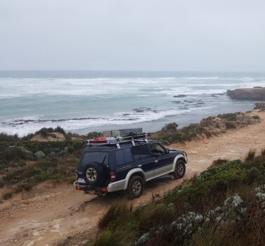 Offroading in bad weather